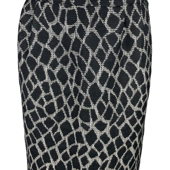 BALMAIN IVOIRE Paris Vintage Wool Pencil Skirt Sz 12 - Picture 2 of 8